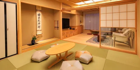 套房「坐」和室與客廳